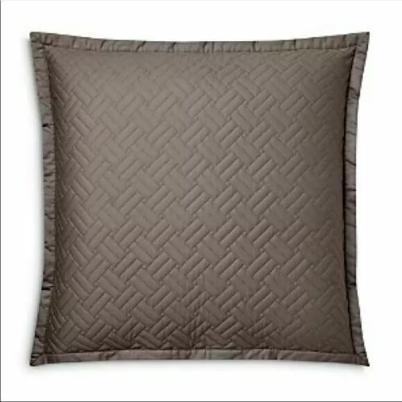 Ralph Lauren Metropolitan Gray Greenwich European Sham 26